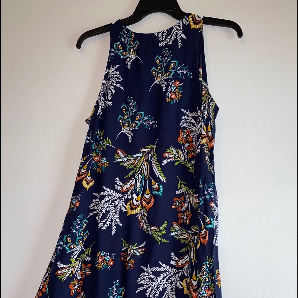 ❤️ Navy Aztec Print Dress